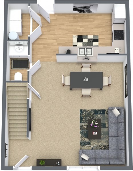 Floorplan - Mt Olive Townhomes