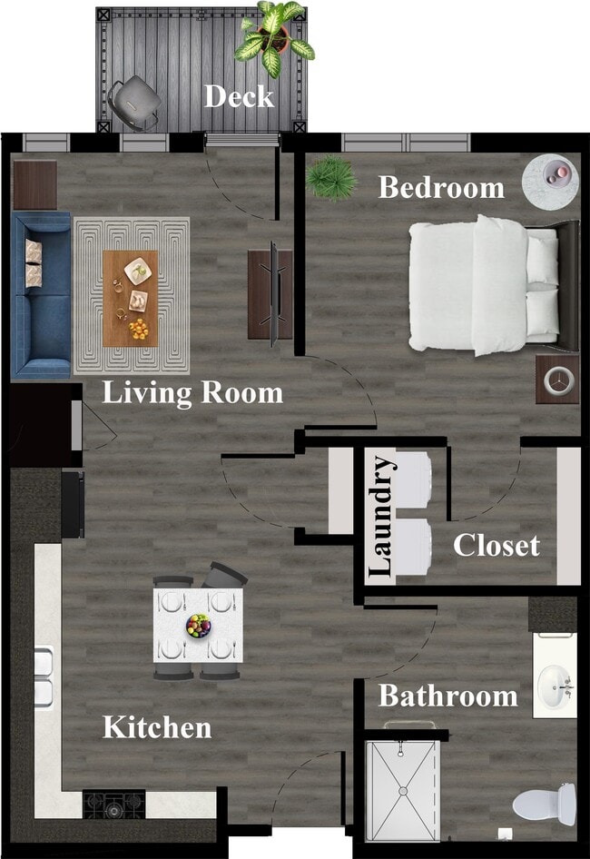 Floorplan - Enclave Overlook Apartments