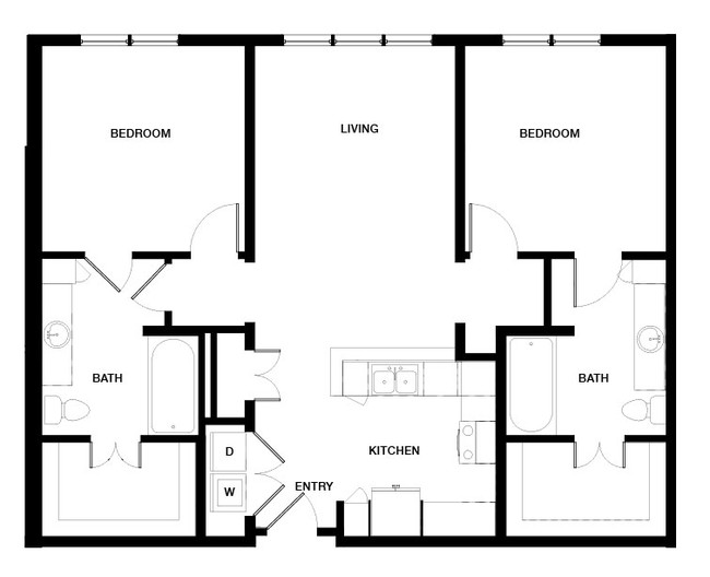 Floorplan - Crest at Las Colinas Station