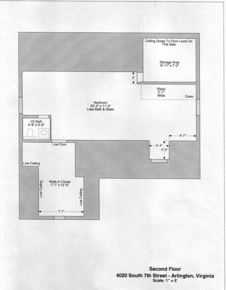 2nd Floor - Doesnt include full bathroom - 4020 7th St S
