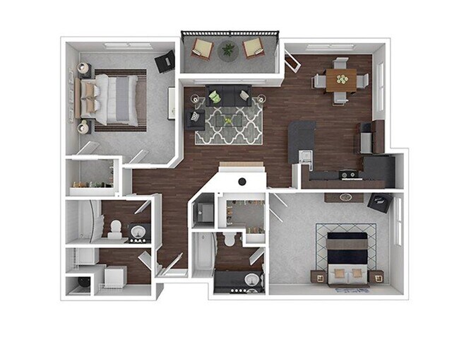 Floorplan - The Braxton at Trolley Square