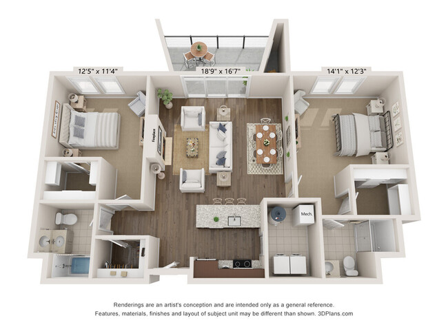 Floorplan - 2 WEST