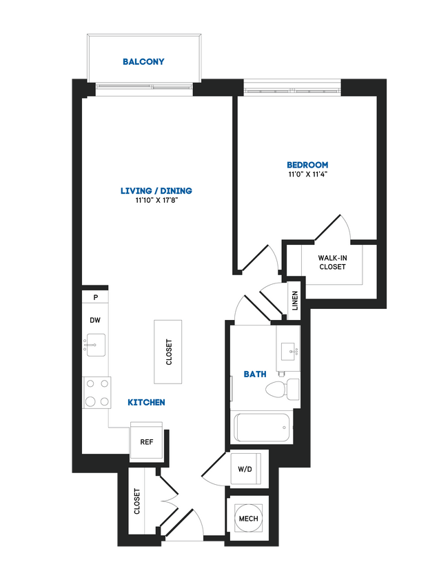 Floorplan - The Chase at Bryant Street