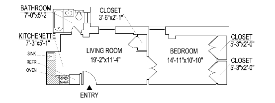 Apartment 8K - Terrace Court