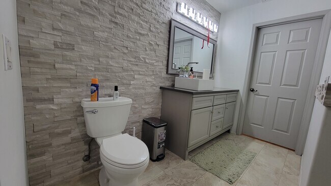 Bathroom with a glass shower - 7042 S Parsnip Ln