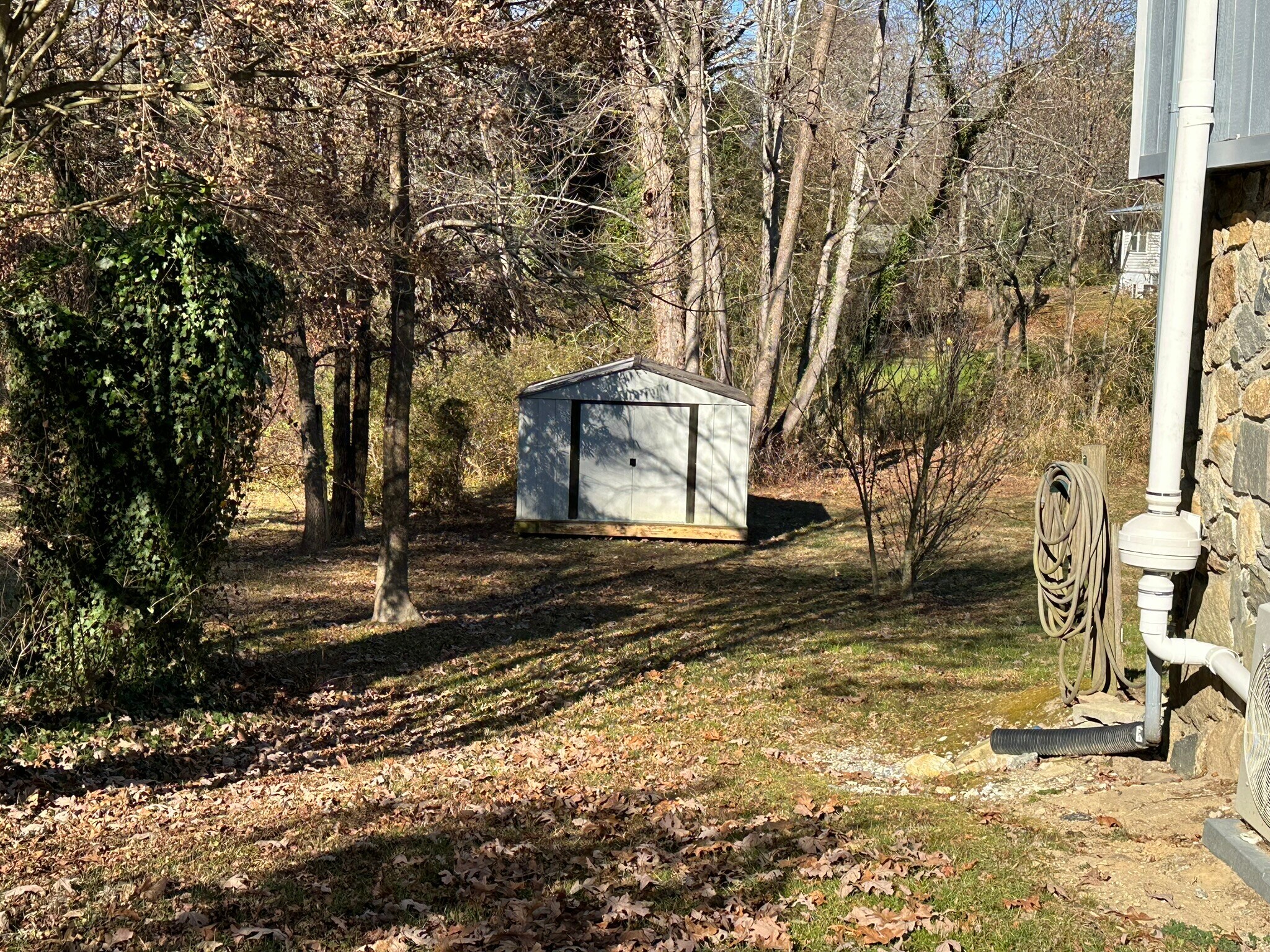Dedicated 8x10 Storage Building in back yard for Unit A - 184 Wickins Dr