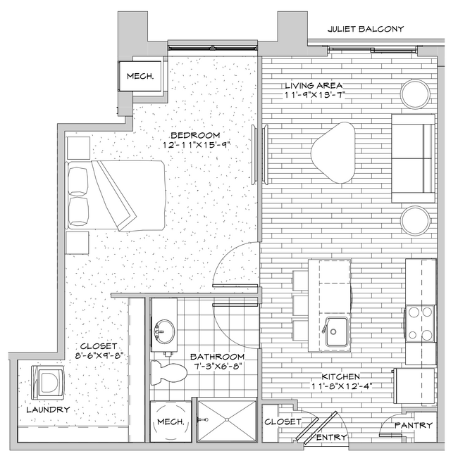 Jerome 401- 1bed - The Jerome
