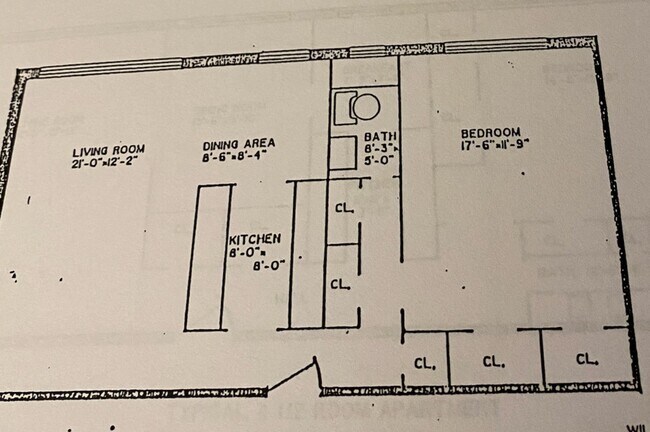 Floor Plan - 605 Grove St