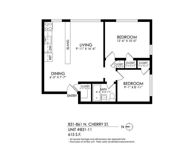 Floorplan - 831-861 Cherry