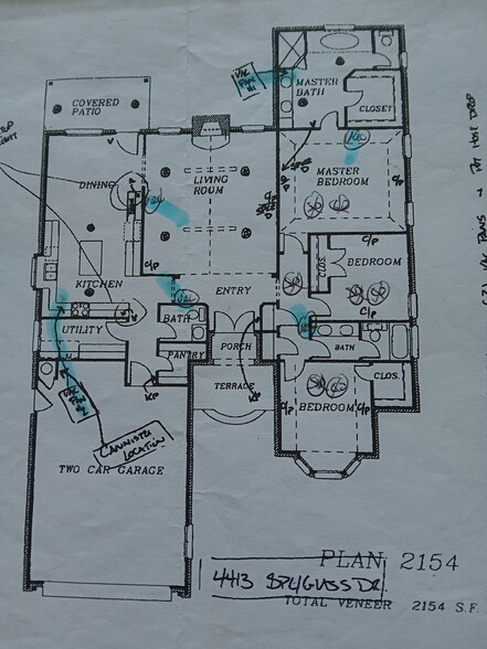 floor plan - 4413 Spyglass Dr