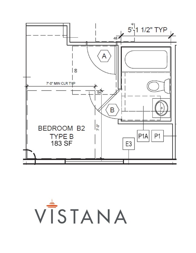 Floorplan - Vistana Apartments