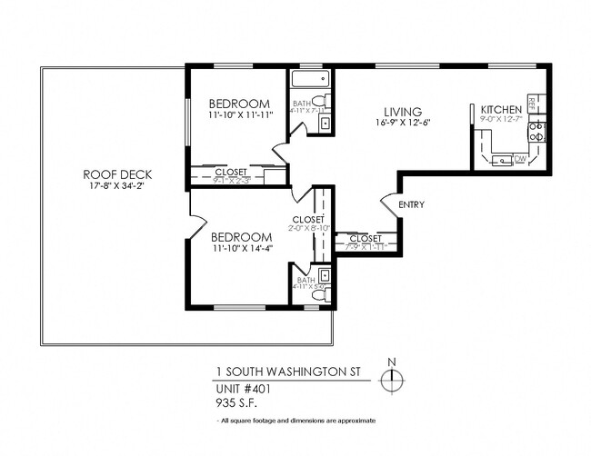 Floorplan - 1 South Washington