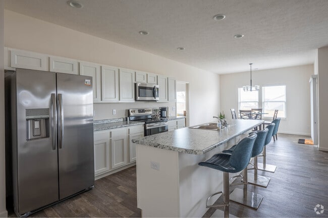 3BR, 2BA - 1,590SF - Kitchen - Avalon Bluffs