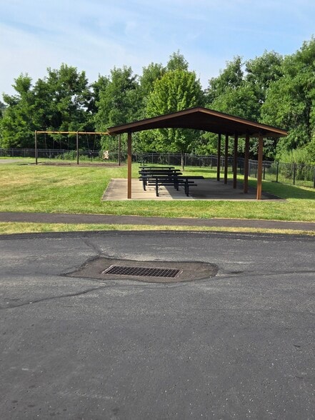Pavilion directly behind the house - 1812 Michael Dr