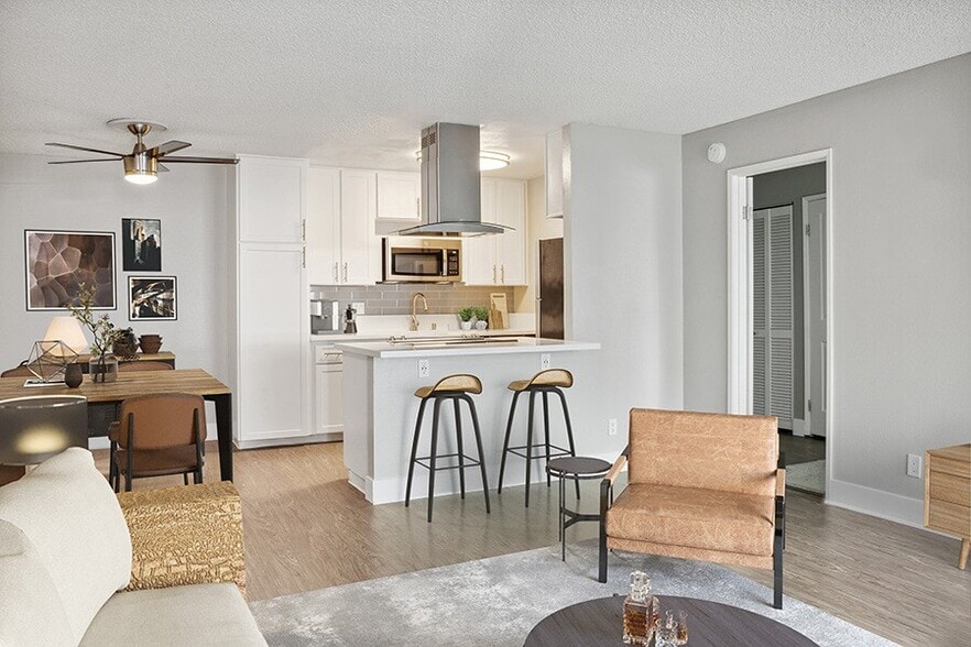 Renovated kitchen with upgraded stainless steel appliances. - Cove La Mesa