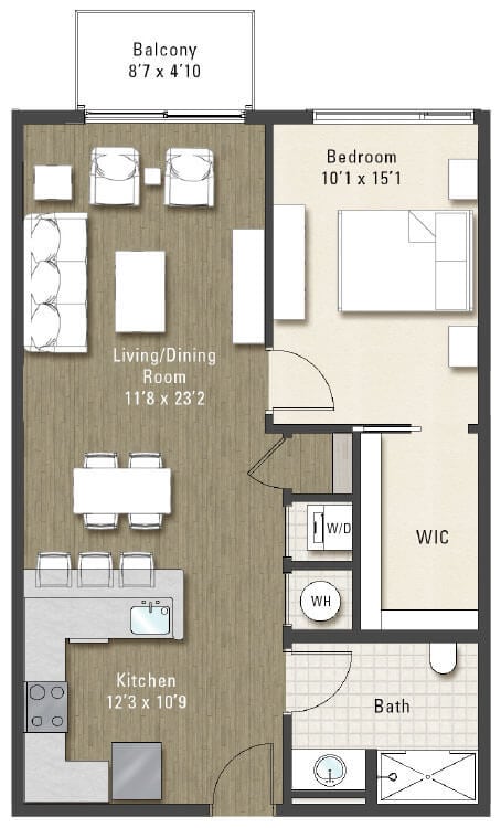 Floorplan - Stratus on Hudson