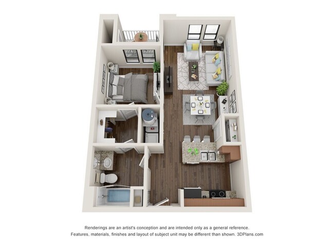 Floorplan - Lofts at Ventura