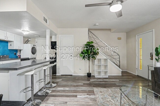 Building Photo - SE!! Close to UNLV!! 2 Bedroom 2 story!! 1 Car Carport!! Fully Furnished!! Community Pool!! and T...