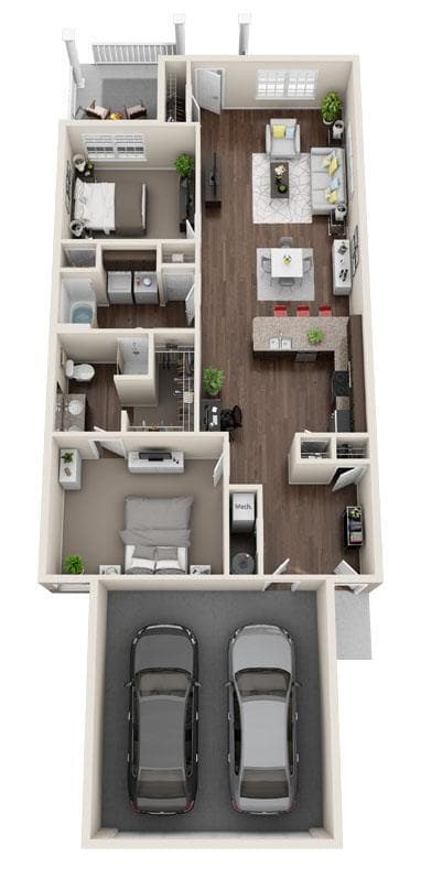 Floorplan - Redwood Obetz