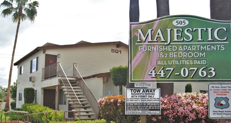 Majestic Apartments ALL UTILITIES PAID !! 505 W Madison Ave El