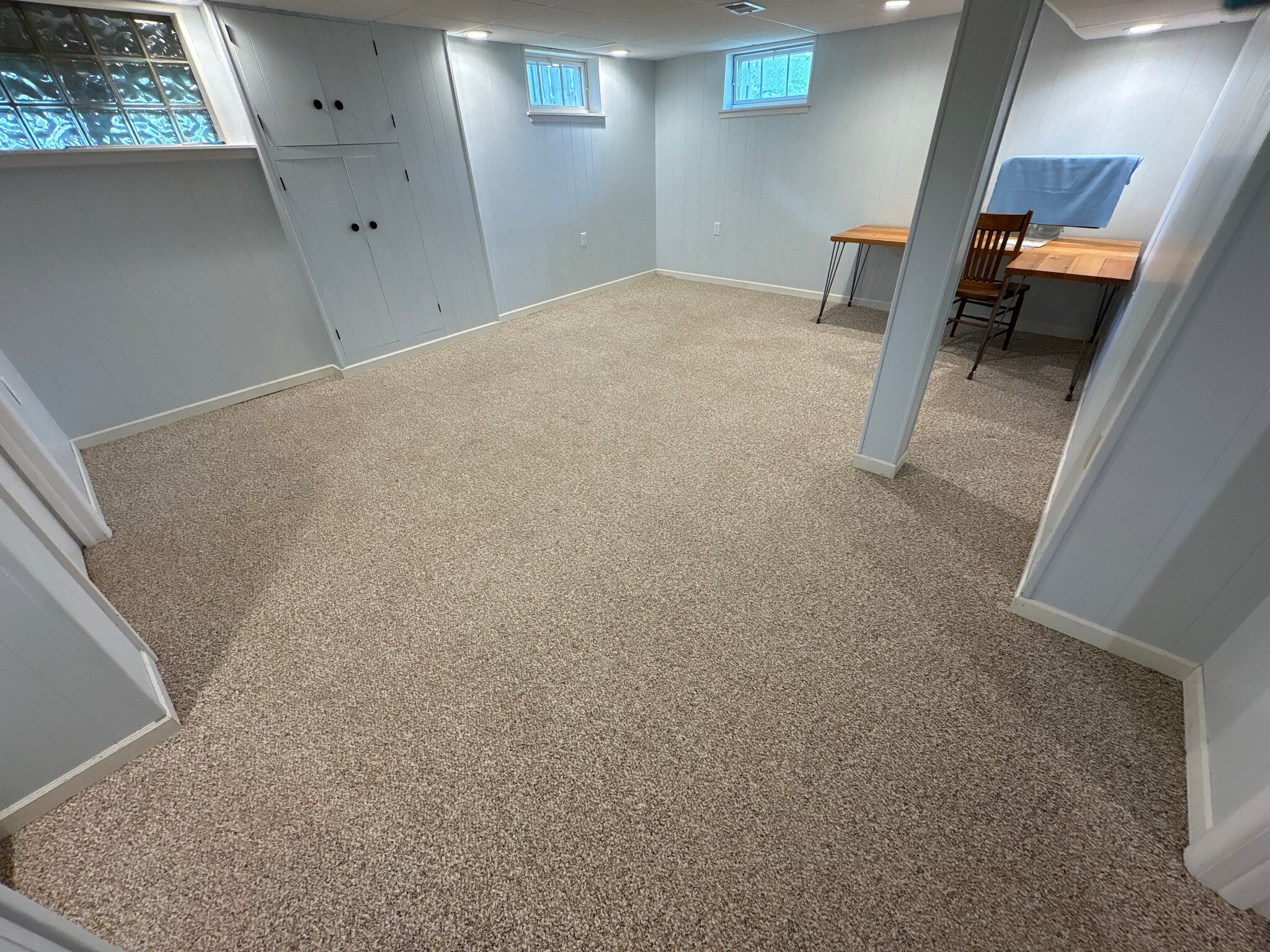 Finished basement rec room - 4112 Gladstone St