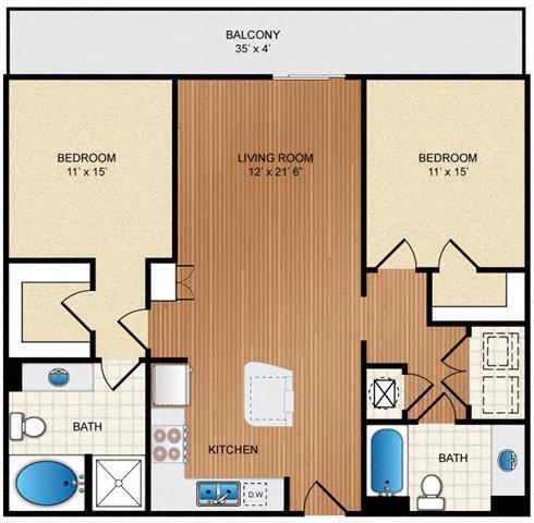 Floorplan - ibex at Uptown