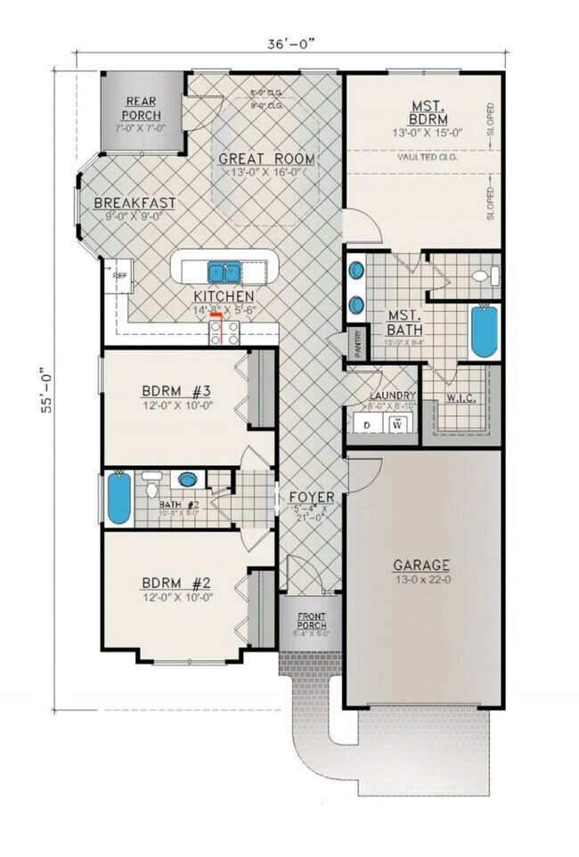 Building Photo - 3/2 with landscaping included!