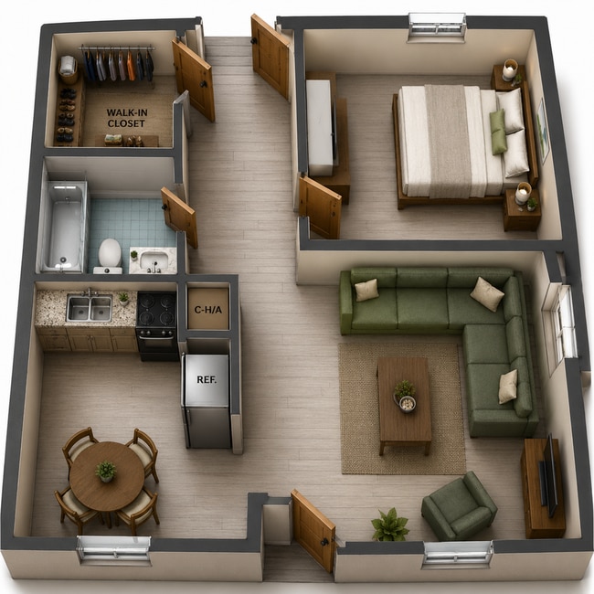 1BR - Hyde - Hyde Grove