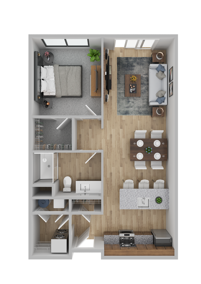 1B - Apartments at Wayne Station