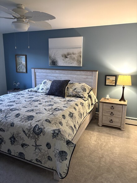 Primary bedroom with a king size bed - 6 N Newport Ave