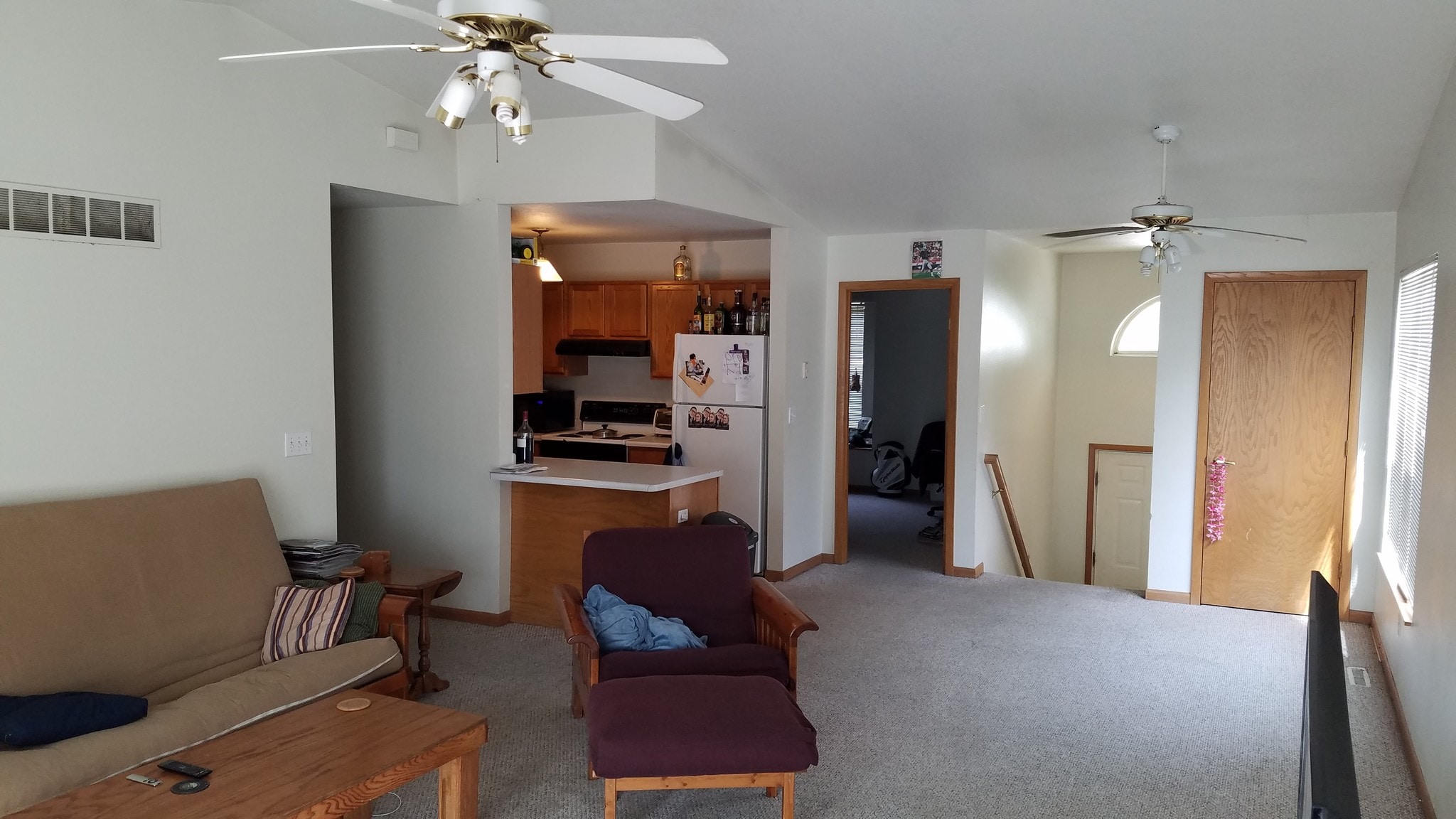 Upstairs living area - 803 S Van Buren St