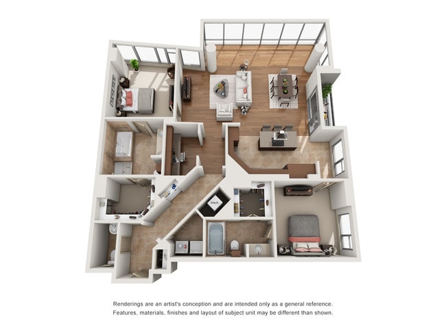 Floorplan - The Ashton at Judiciary Square