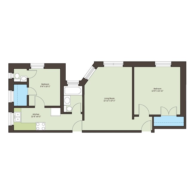 Floorplan - 5300-5308 S. Hyde Park Boulevard