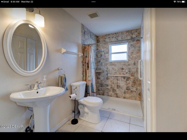 Updated bathroom with walk-in shower - 3529 Forest Branch Dr