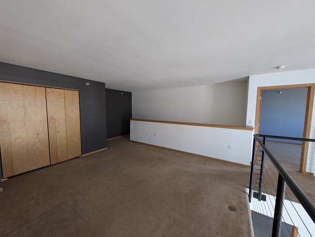 Loft living room - 2121 S Kinnickinnic Ave