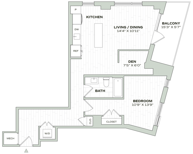 Floorplan - Alula at Bridge District