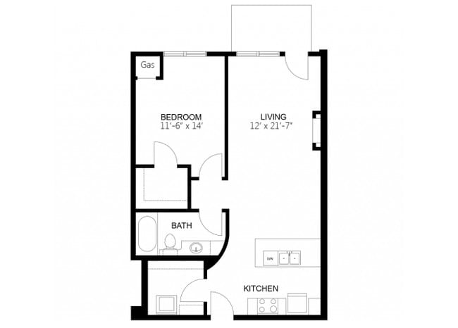 Floorplan - Siena Apartment Homes