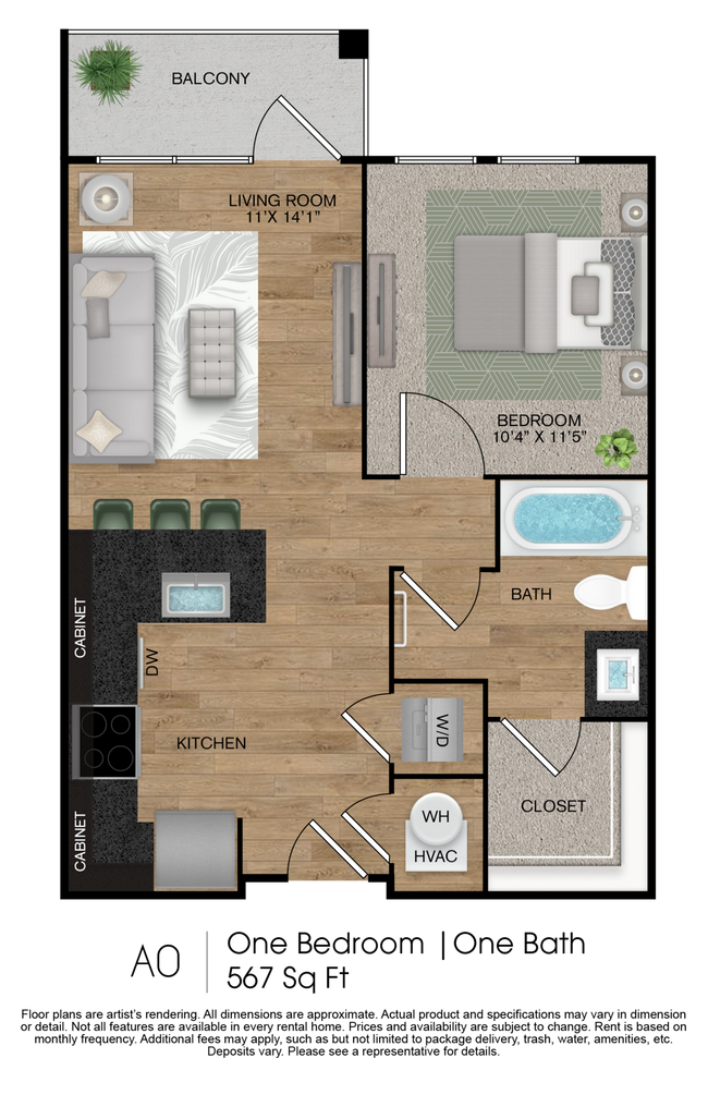 A0 floor plan Gateway to Gruene - Gateway to Gruene