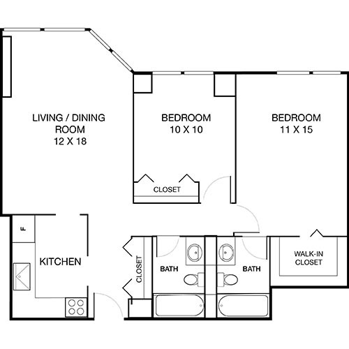 Floorplan - Hyde Park Tower