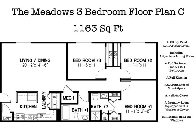 The Meadows C - Continental Garden Apartments