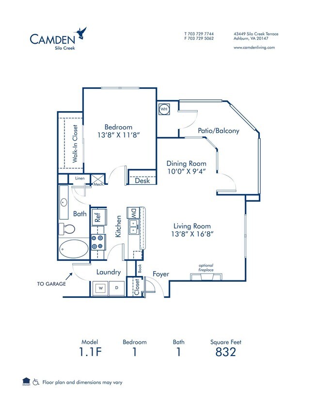 Floorplan - Camden Silo Creek