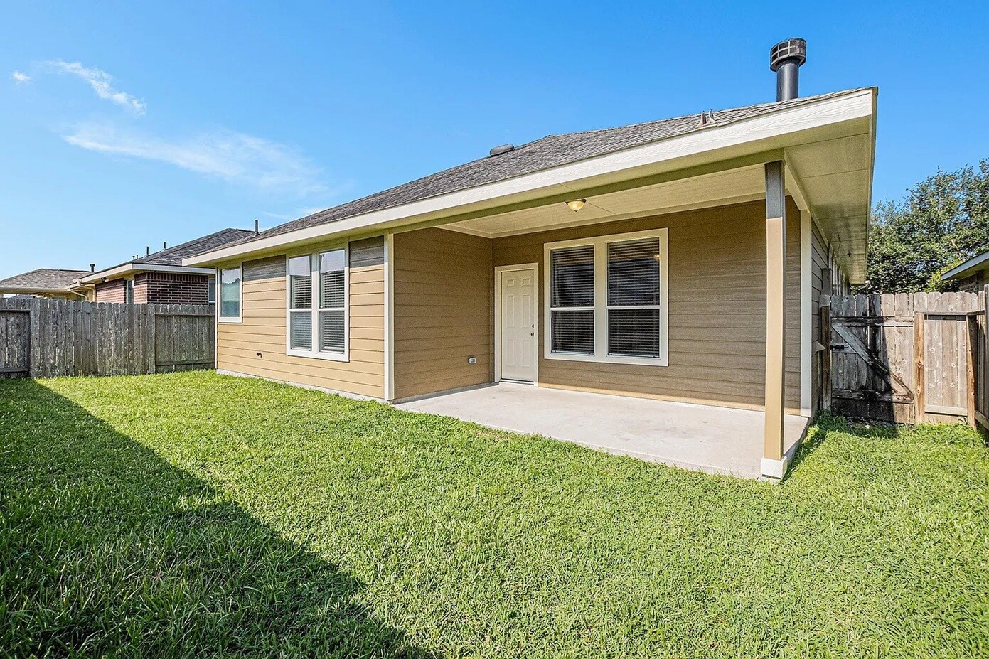 Back yard - 7327 Boerne Creek Dr