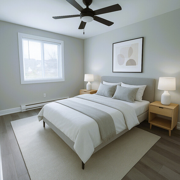 NEW Deluxe Bedroom - Case Mansion Flats