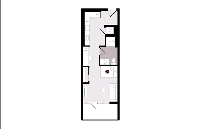 Studio Balcony A - Hub LA Figueroa