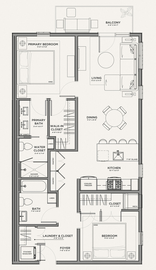 Floorplan - One West Drive