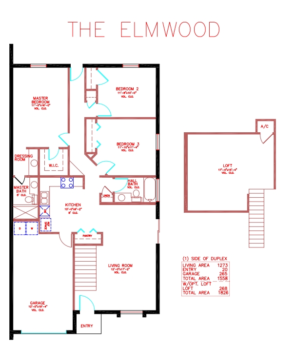 Elmwood - The Meadowood Townhomes