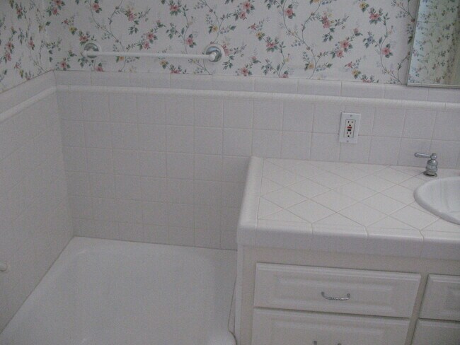 Bathtub and elegant sink angle - 3121 W Wyoming Ave