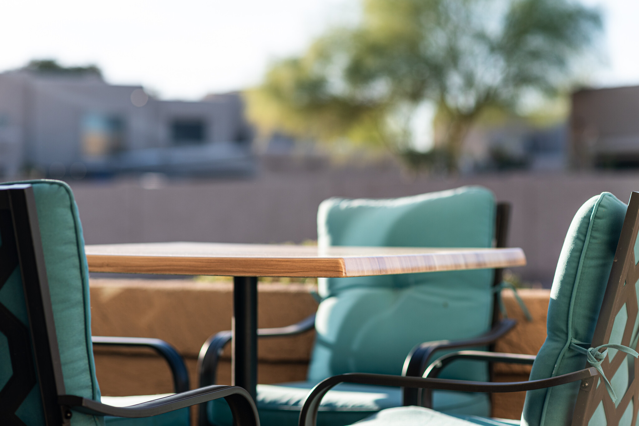 Table for 4 on back patio! - 4150 E Cactus Rd