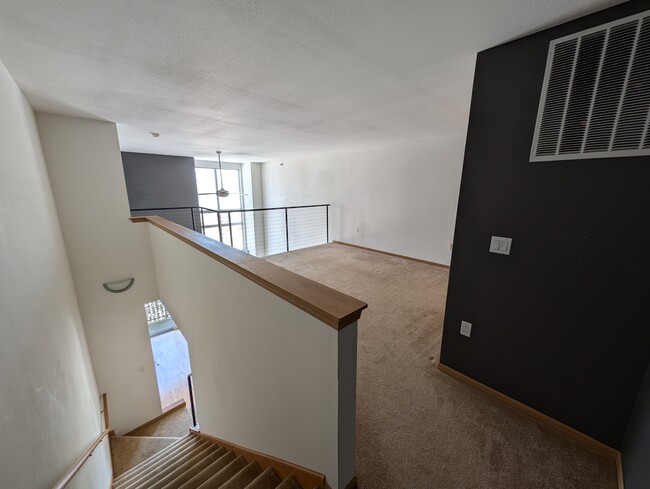 Loft living room - 2121 S Kinnickinnic Ave