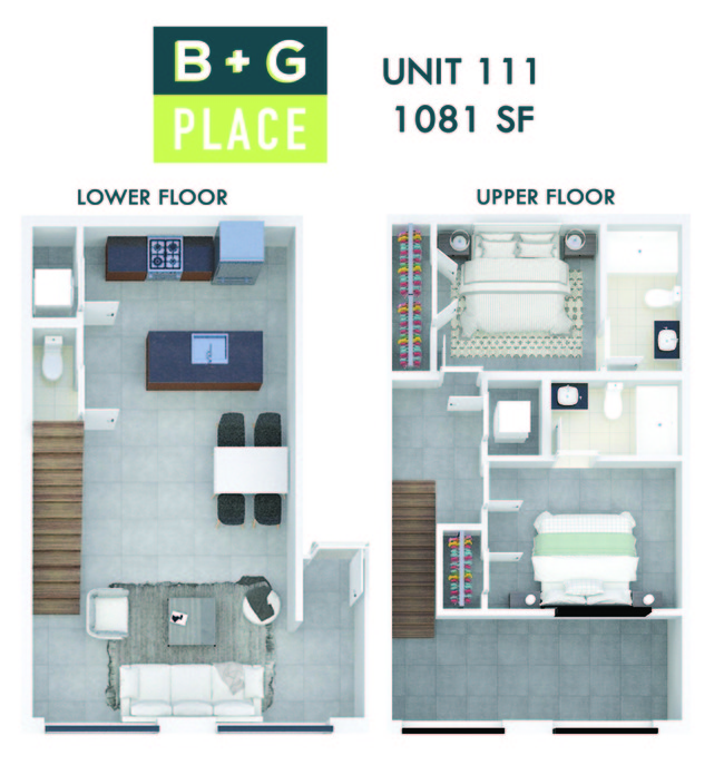 Floorplan - B+G Place